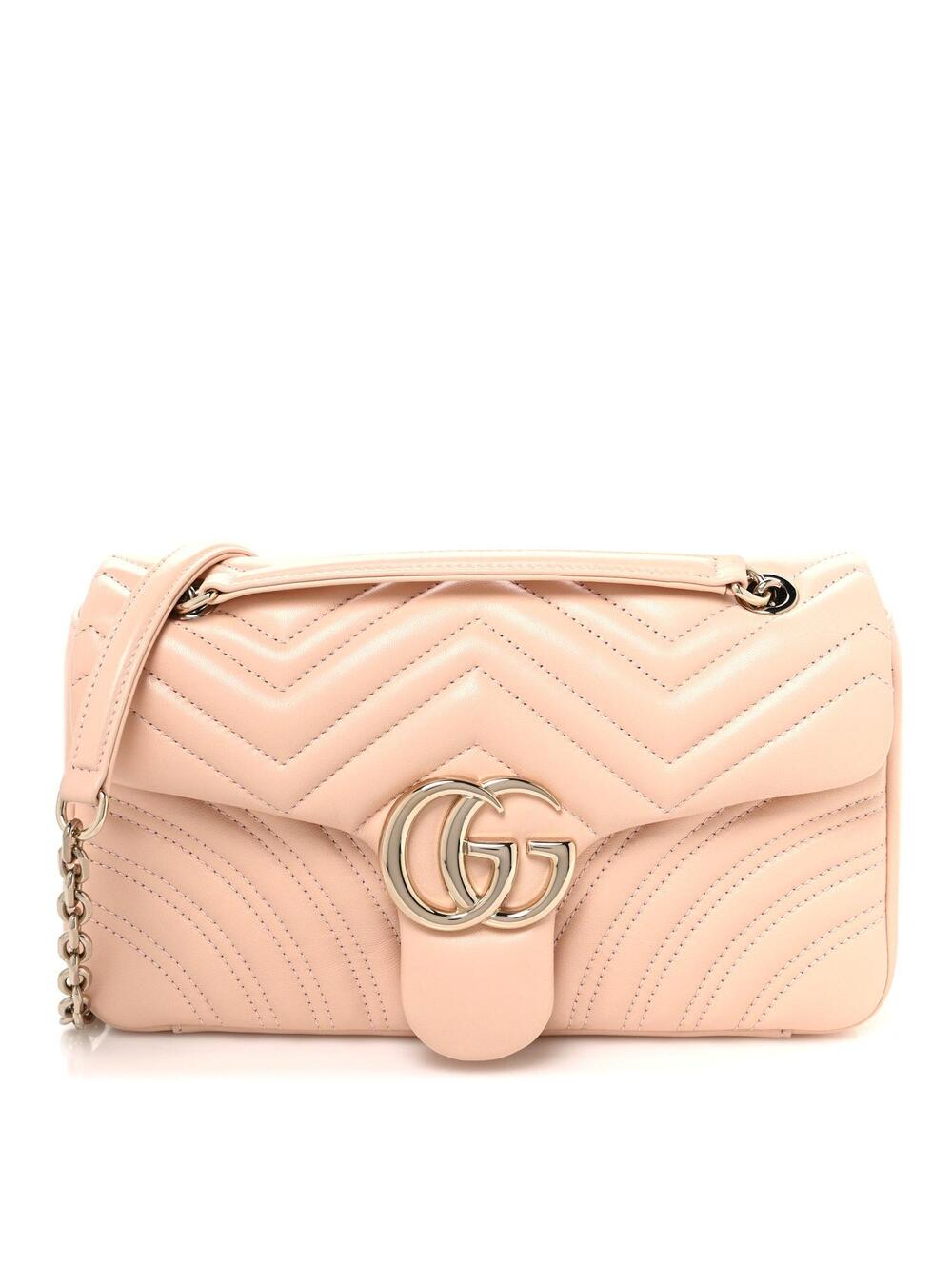Gucci Lambskin Matelasse Medium Gg #341093G19B
